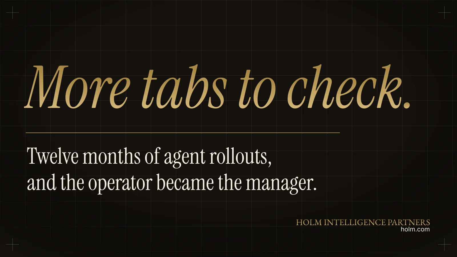 Why AI Agents Made You Middle Management