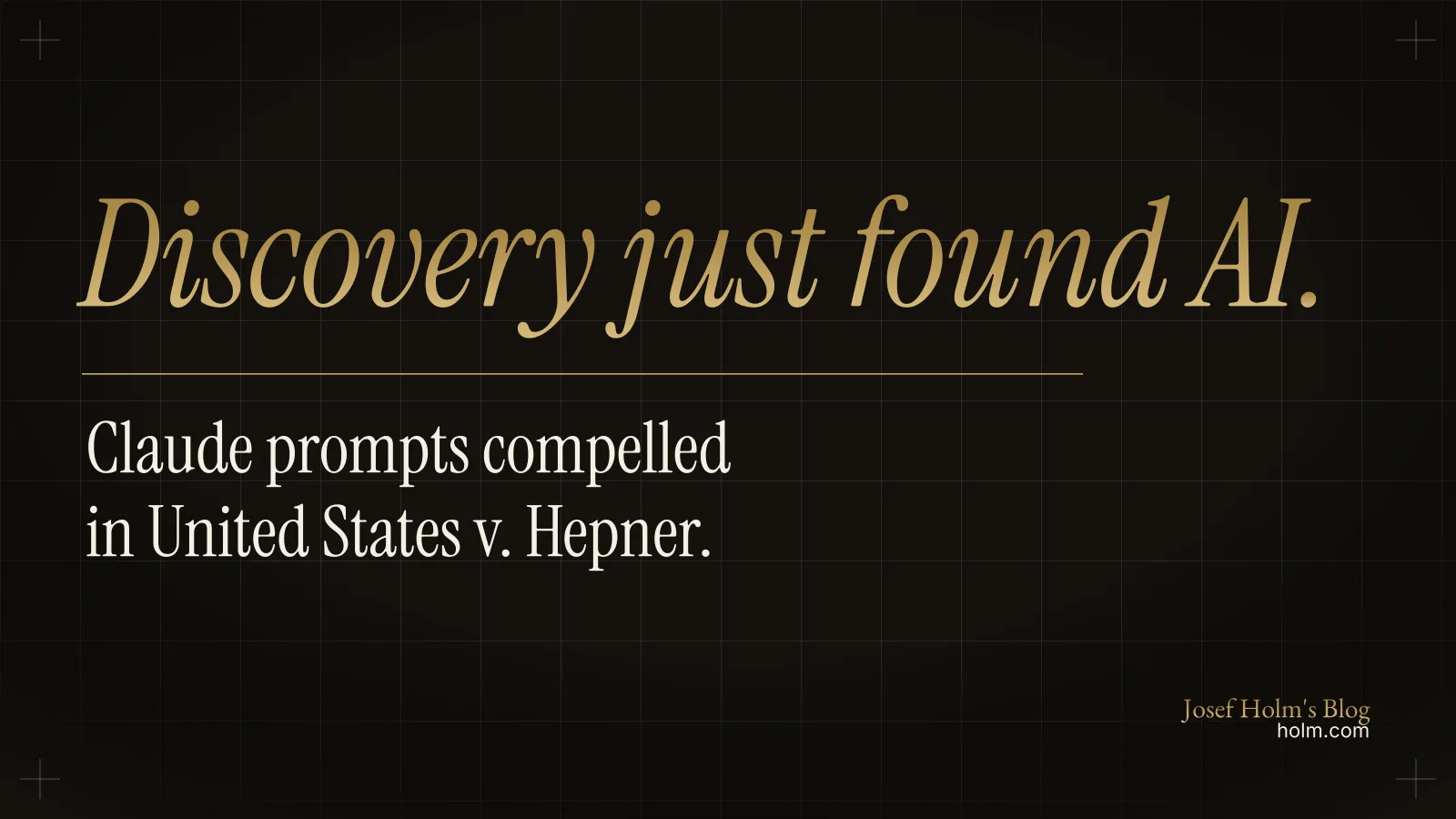 AI Confidentiality for Regulated Firms After Hepner