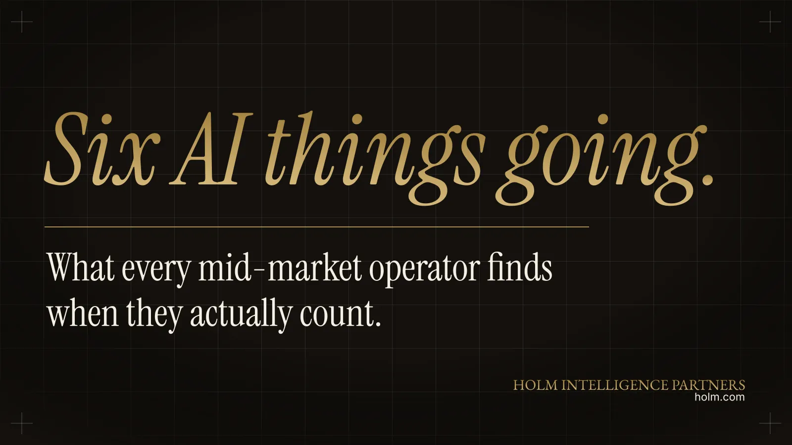 AI Didn't Fail at Your Company. It Fragmented.