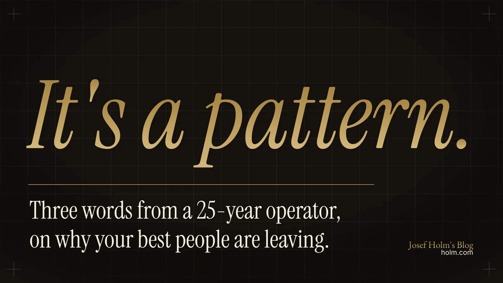 AI Frees Your Best People to Leave