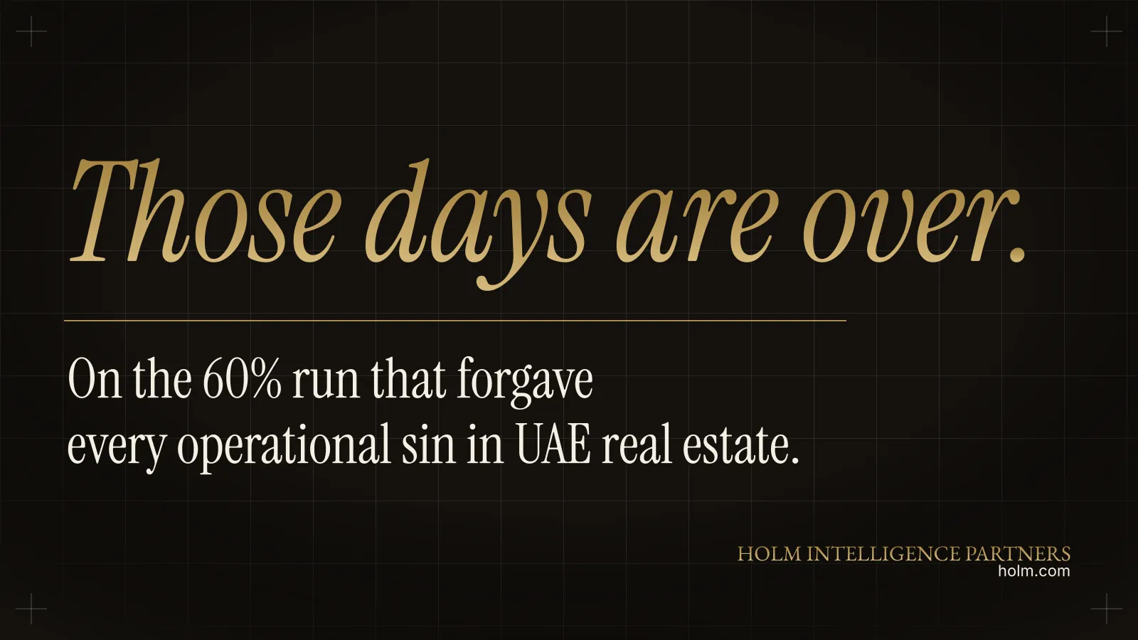 AI Roadmap for UAE Real Estate Margins
