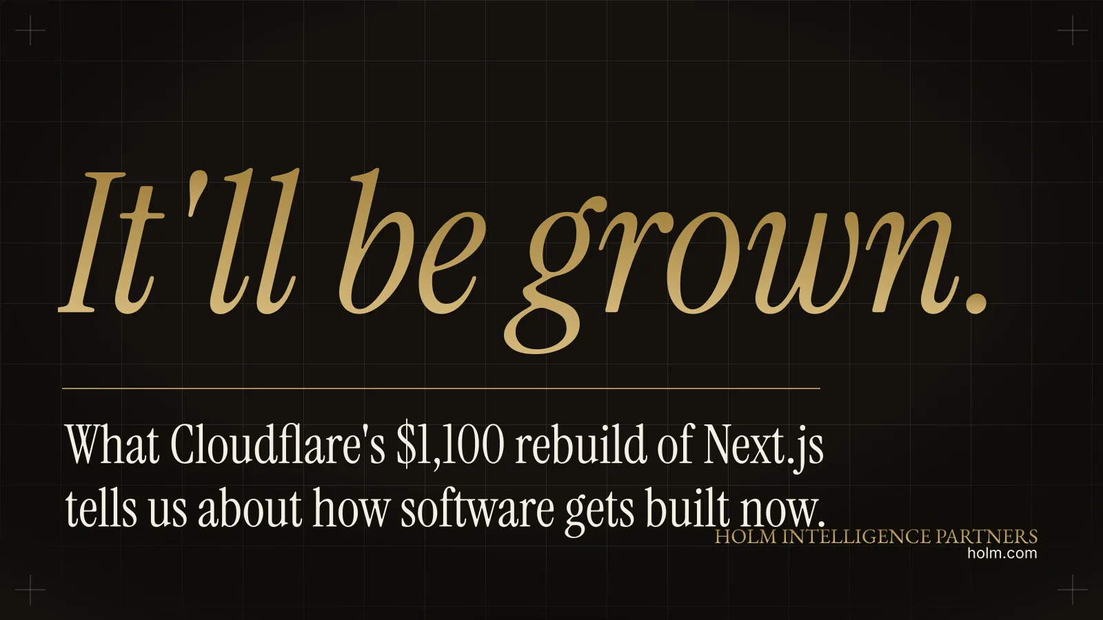 AI Rebuilt Next.js in a Week for $1,100
