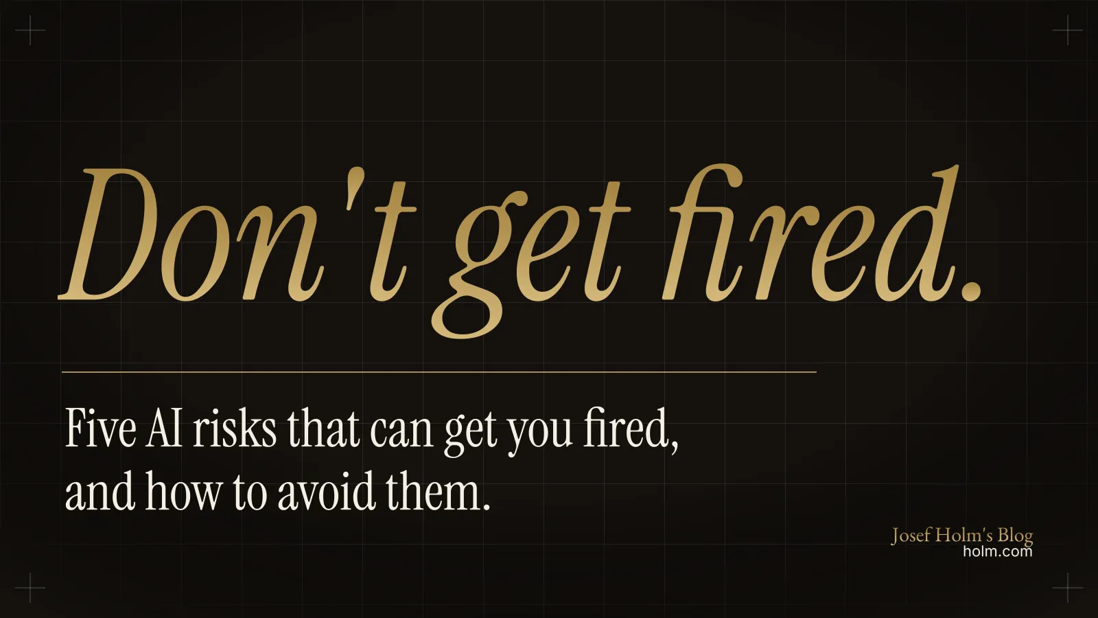 Five Ways AI Use Is Getting People Fired Right Now