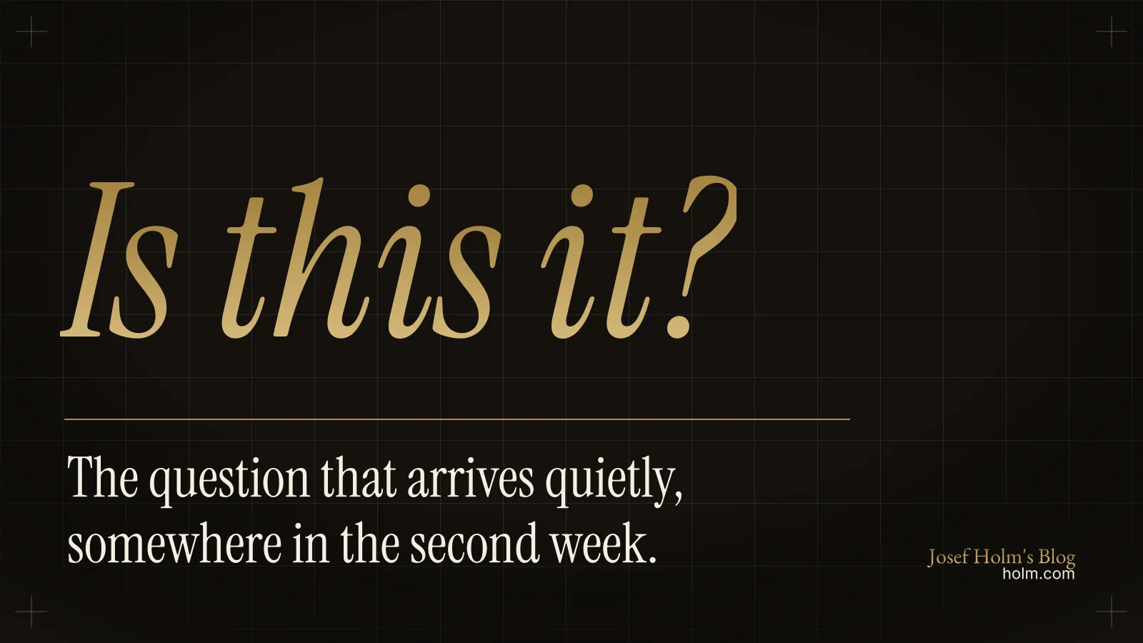 How Much of Your Last Two Weeks Actually Needed You