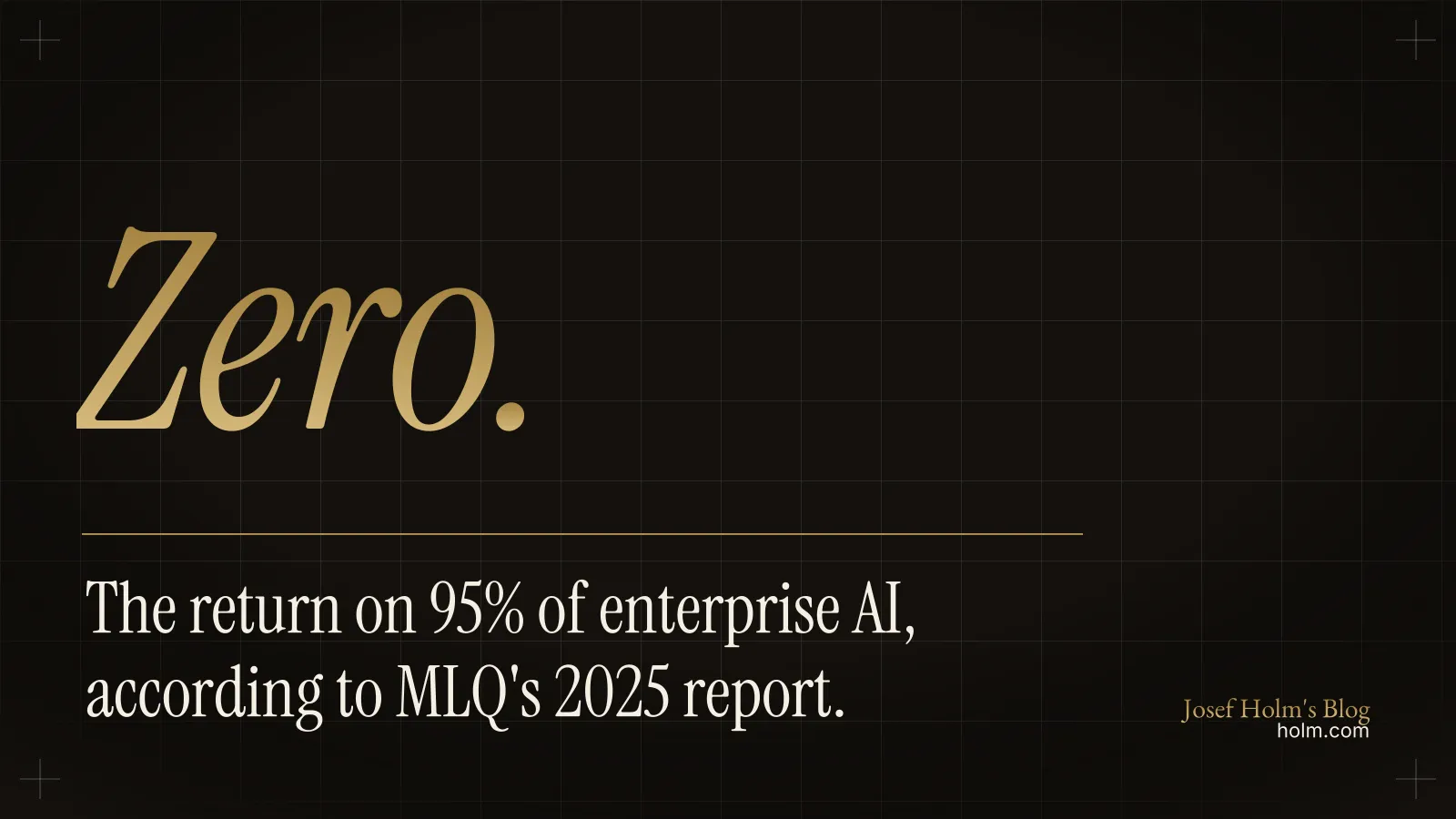 The AI Divide: Why Only 5% of Companies Are Actually Profiting from AI