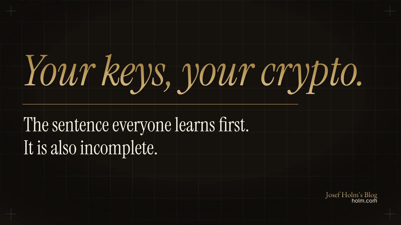 Who Actually Controls Your Crypto After Binance